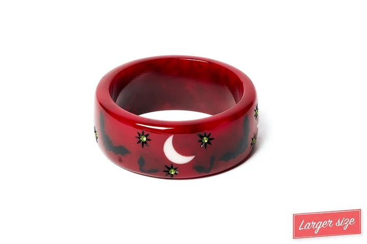 !! PRE-ORDER !! Splendette Halloween 26 Blood Bat DUCHESS Wide Bangle
