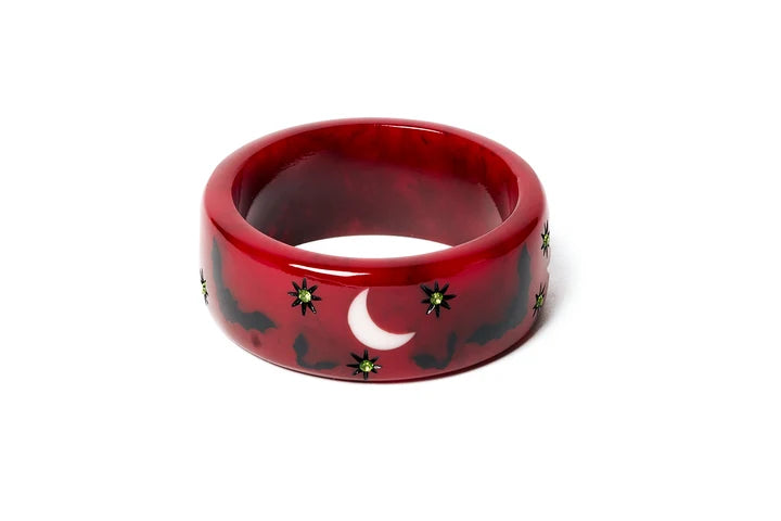 !! PRE-ORDER !! Splendette Halloween 26 Blood Bat CLASSIC Wide Bangle