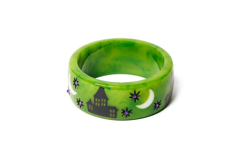 !! PRE-ORDER !! Splendette Halloween 26 Haunted House CLASSIC Wide Bangle
