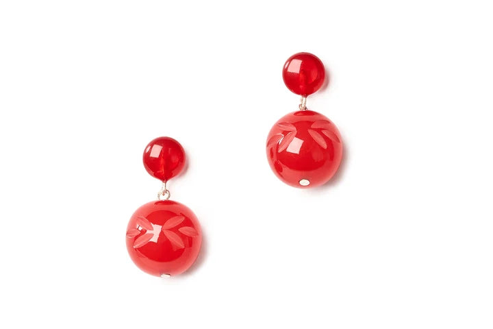 Splendette Earrings | Autumn Scarlet