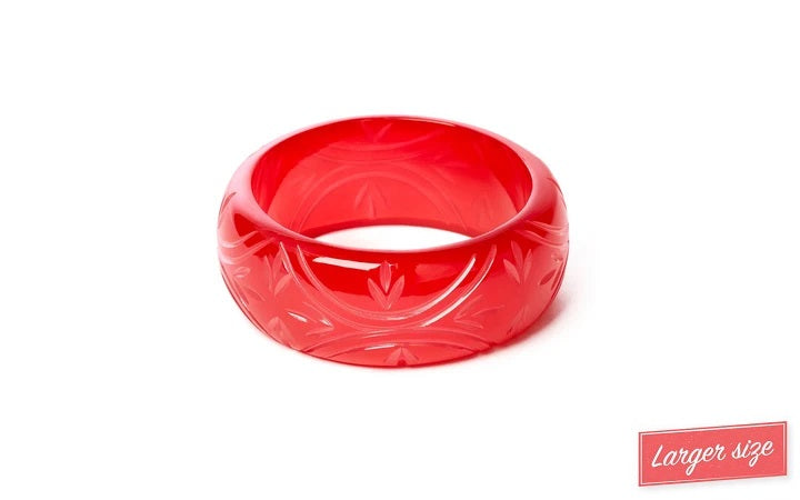 Splendette Autumn Scarlet DUCHESS Wide Bangle