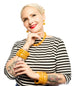 Splendette Autumn Honey CLASSIC Wide Bangle