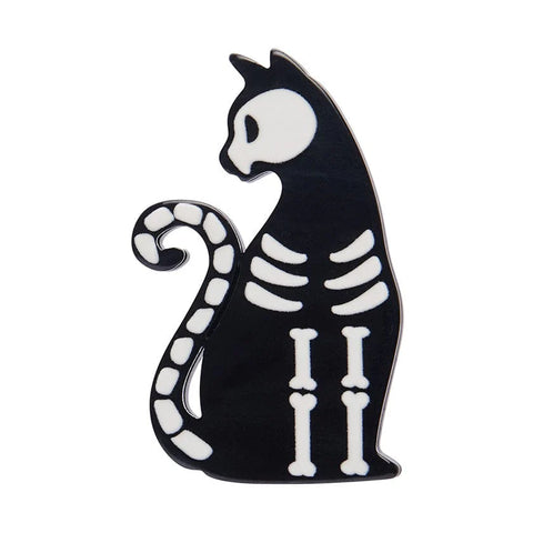 Erstwilder Brooch - Halloween | Bone Cat Simplified Mini