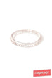 Splendette Heavy Carve Crystal DUCHESS Narrow Bangle