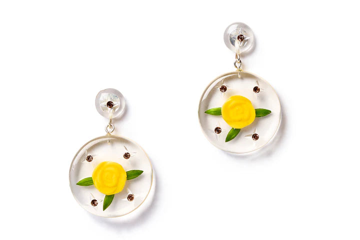 Splendette Earrings | Rose Garden - Precious Gold