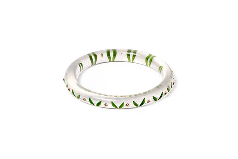 Splendette Rose Garden Precious Gold CLASSIC Narrow Bangle