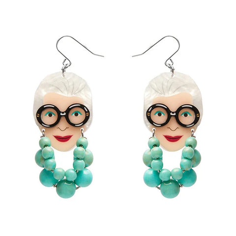Erstwilder Earrings - Iris Apfel | Iris the Style Icon