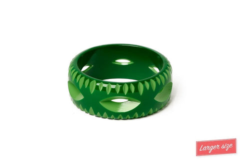 Splendette Tropical Lush DUCHESS Wide Bangle