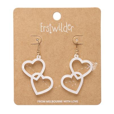 Erstwilder Essentials - Celebrations | Heart Rings White