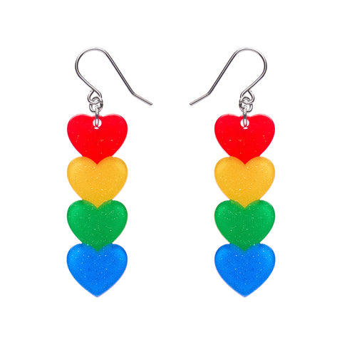 Erstwilder Essentials - Rainbow Brite | Rainbow Heart Drop