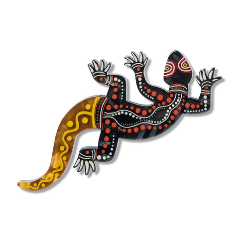 Erstwilder Brooch - Brooke Sutton | Jurutu (Lizard)