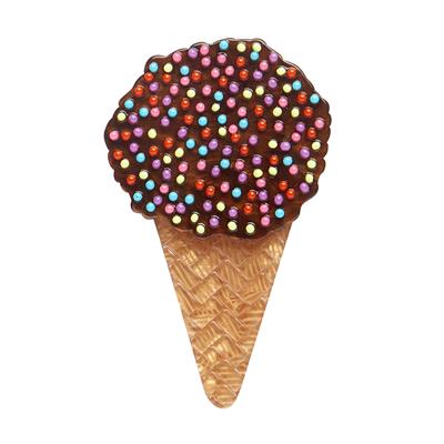 Erstwilder Brooch  - Katherine Sabbath | Ice Cream Cake Cone