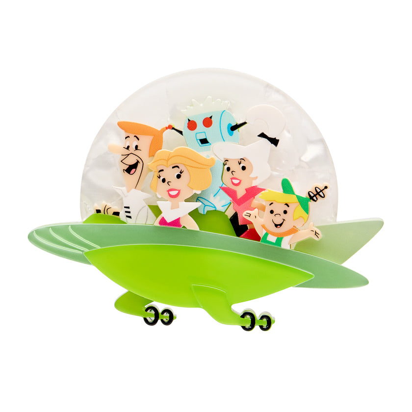 Erstwilder Brooch - Hanna Barbera The Jetsons | Aerocar