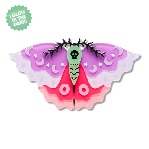 Erstwilder Brooch - Midnight Mischief | Flutter by Night