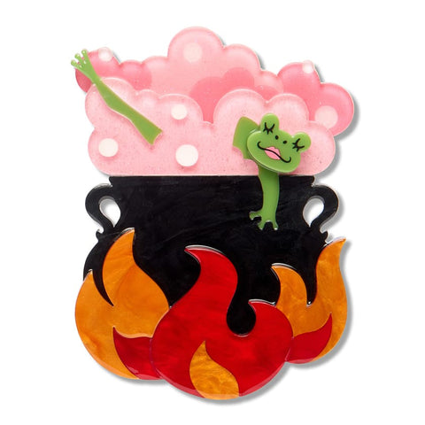 Erstwilder Brooch - Midnight Mischief | Spookin' Day Spa