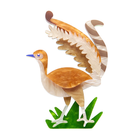 Erstwilder Brooch - Australiana | Lottie the Lyrebird