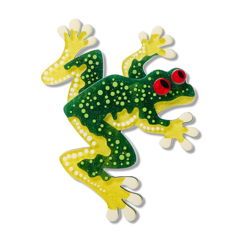 Erstwilder Brooch - Brooke Sutton | Tjawan Ritjinguthinha (Frog Dreaming)