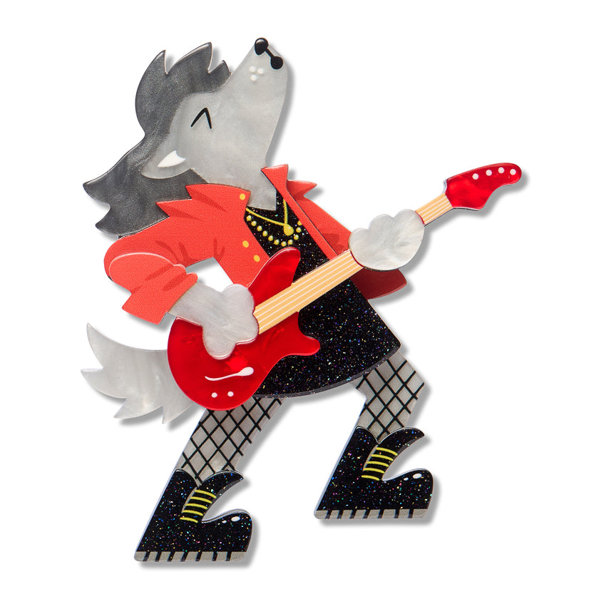 Erstwilder Brooch - Wild at Work | Howl Shredder