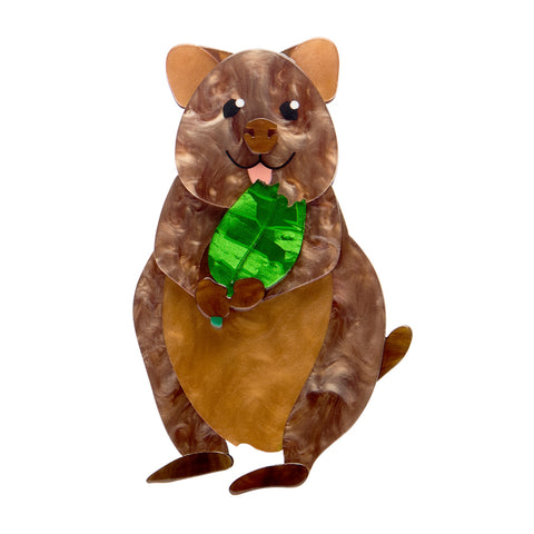 Erstwilder Brooch - Australiana | Quinn the Quokka