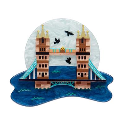 Erstwilder Brooch - London Calling | Tower Bridge