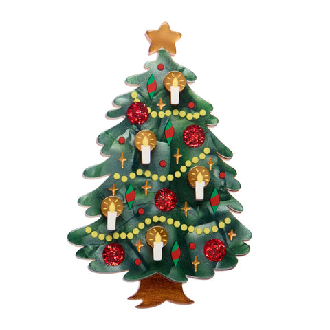 Erstwilder Brooch  - Merry Menagerie | Christmas Tree Centre-Piece