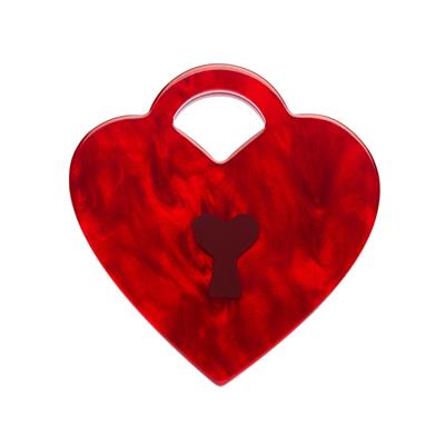 Erstwilder Brooch - Valentines 2025 | Heart Locket Simplified Mini