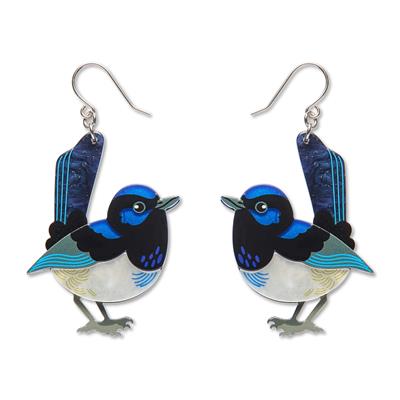 Erstwilder Earrings - Royal Botanic Gardens | Superb Fairy Wren
