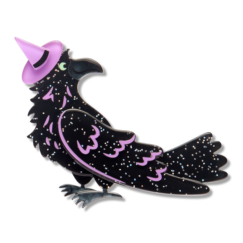 Erstwilder Brooch - Midnight Mischief | Flirt & Flutter