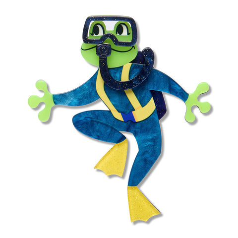 Erstwilder Brooch - Wild at Work | Slick Swimmer