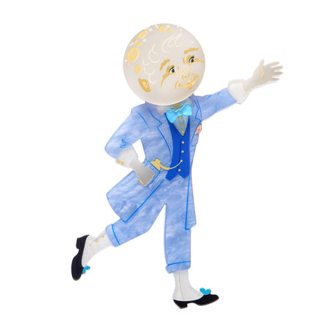 Erstwilder Brooch - Fleur Harris x Enid Blyton 'The Magic Faraway Tree' | Moonface Man