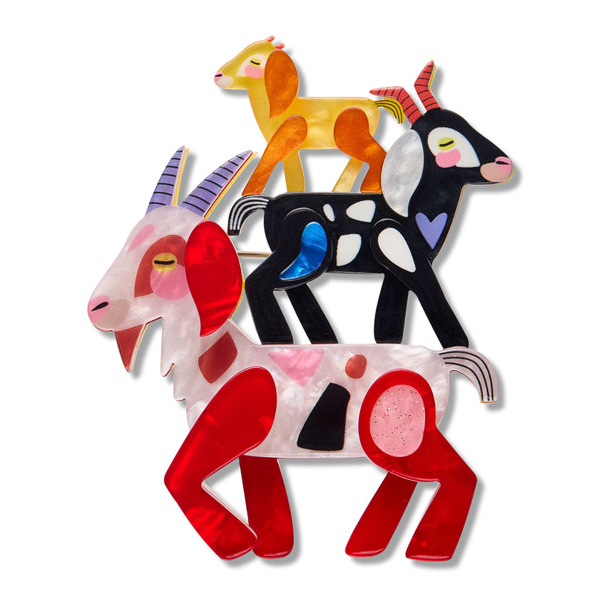 Erstwilder Brooch - Pete Cromer Fairy Tales #2 | Goat Goals