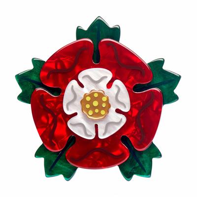 Erstwilder Brooch - London Calling | Tudor Rose