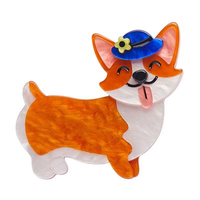 Erstwilder Brooch - London Calling | Susan the Corgi