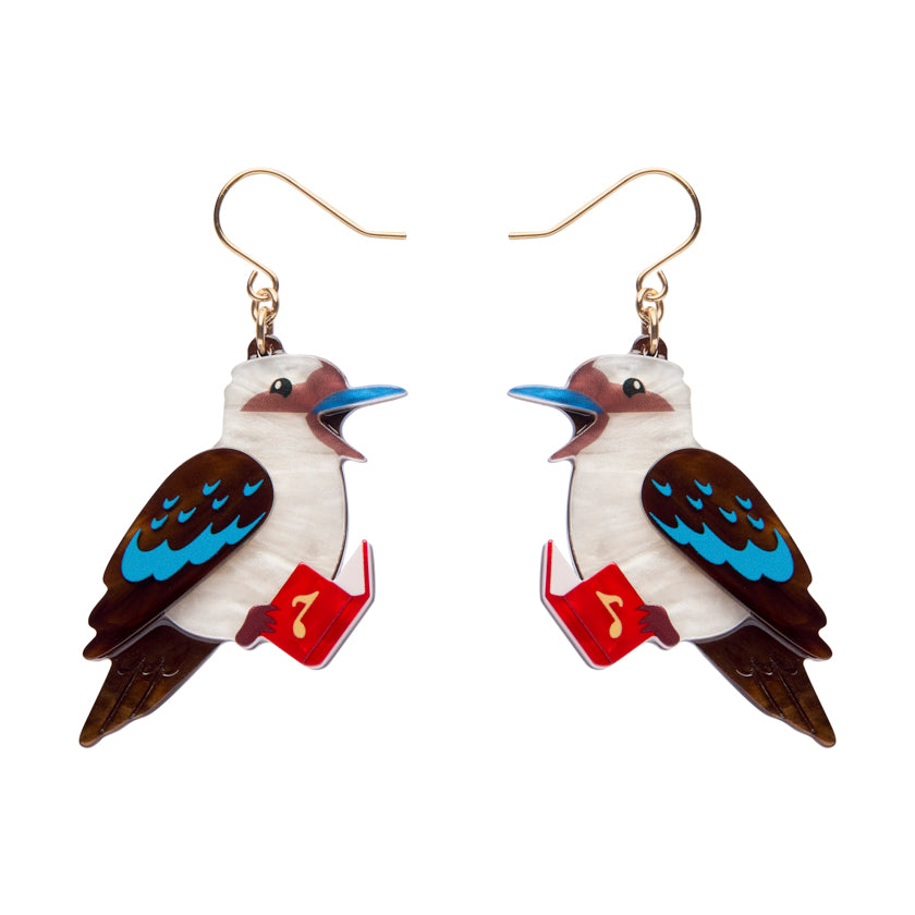 Erstwilder Earrings - Merry Menagerie | Kip the Kookaburra