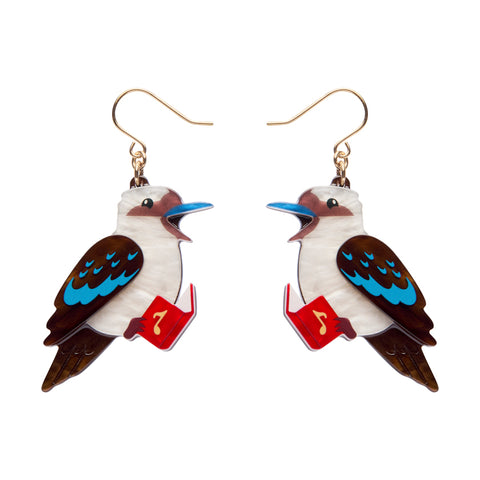 Erstwilder Earrings - Merry Menagerie | Kip the Kookaburra