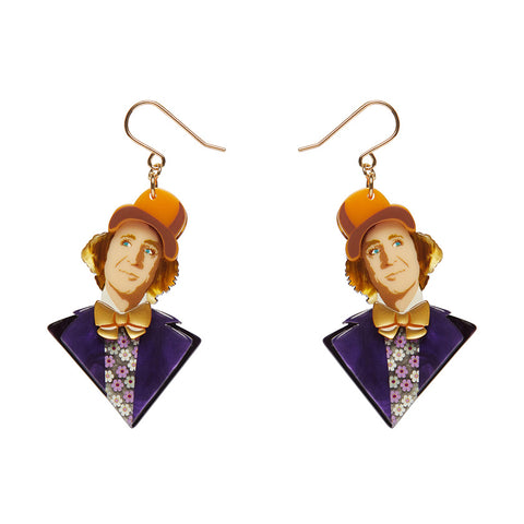 Erstwilder Earrings - Willy Wonka & the Chocolate Factory | Mr Wonka