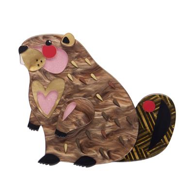 Erstwilder Brooch - Pete Cromer North America | The Busy Beaver