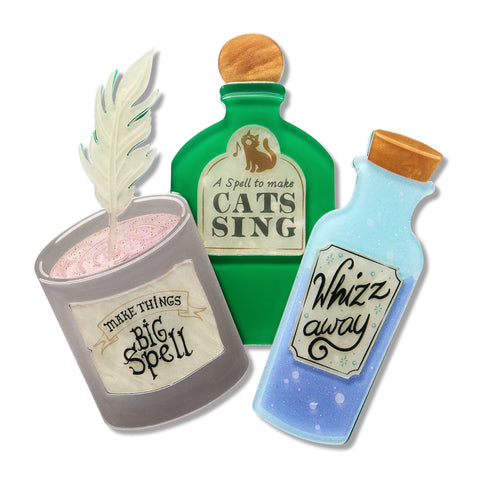 Erstwilder Brooch - Fleur Harris x Enid Blyton 'The Magic Faraway Tree' | Spell Bottles