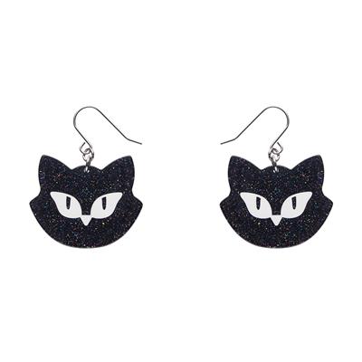 Erstwilder Earrings - Erstwilder Halloween | Shadow the Cat Drop