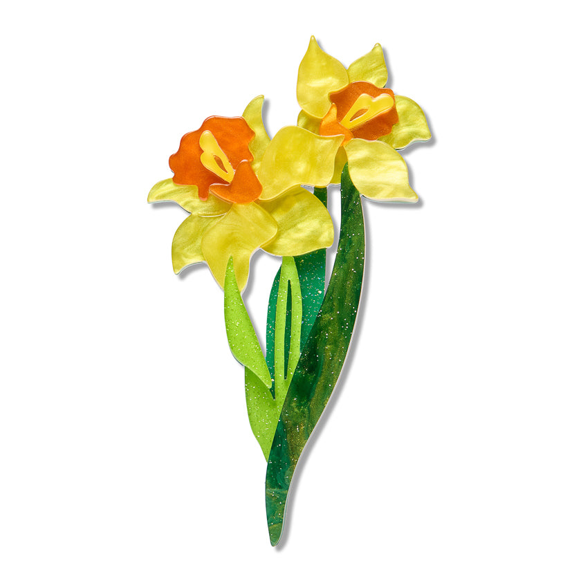 Erstwilder Brooch - Fan Favourites 15th Birthday | Garden Goddess Daffodil