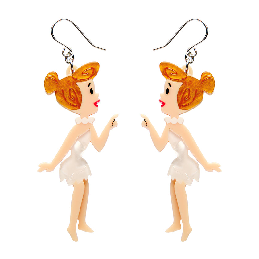 Erstwilder Earrings - Hanna Barbera The Flintstones | Wilma Flintstone