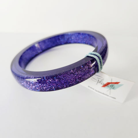 !! SPLENDETTE SECONDS !! DUCHESS Midi Blue Glitter