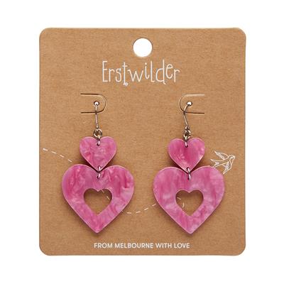 Erstwilder Essentials - Valentines 2025 | Double Heart Pink