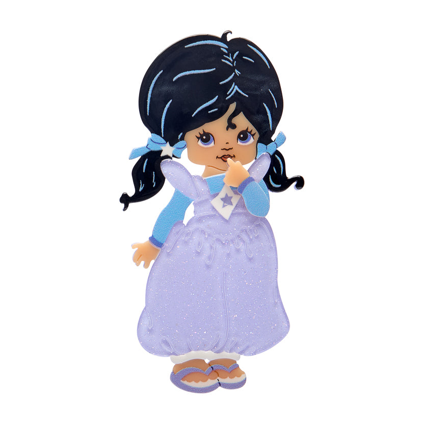 Erstwilder Brooch - Rainbow Brite | Indigo