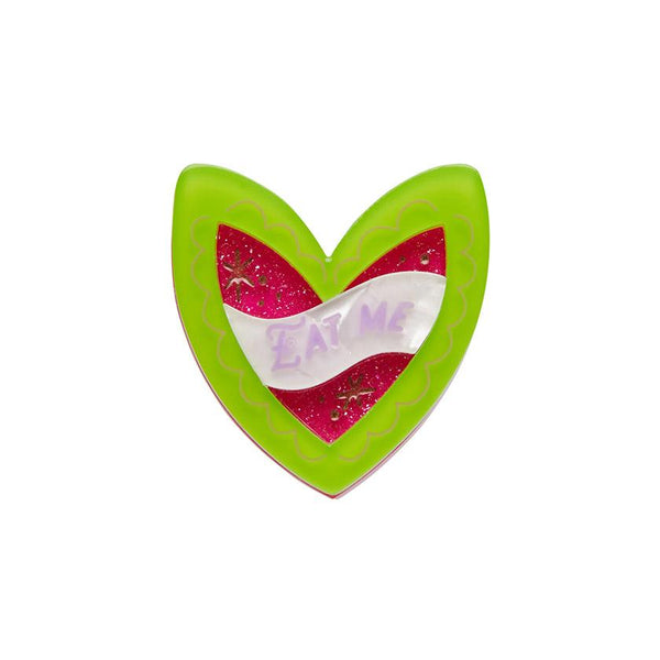 Erstwilder Brooch - Kitschy Witch Designs Alice's Wonderland| Eat Me Mini