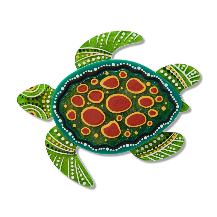 Erstwilder Brooch - Brooke Sutton | Yaunati (Turtle)