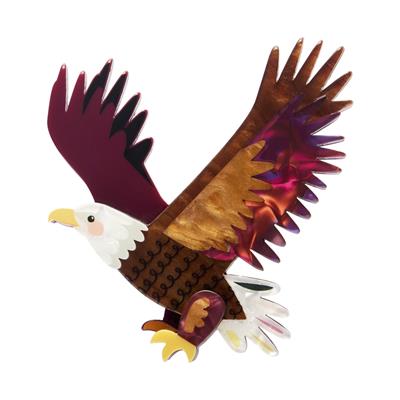 Erstwilder Brooch - Pete Cromer North America | The Bold Bald Eagle