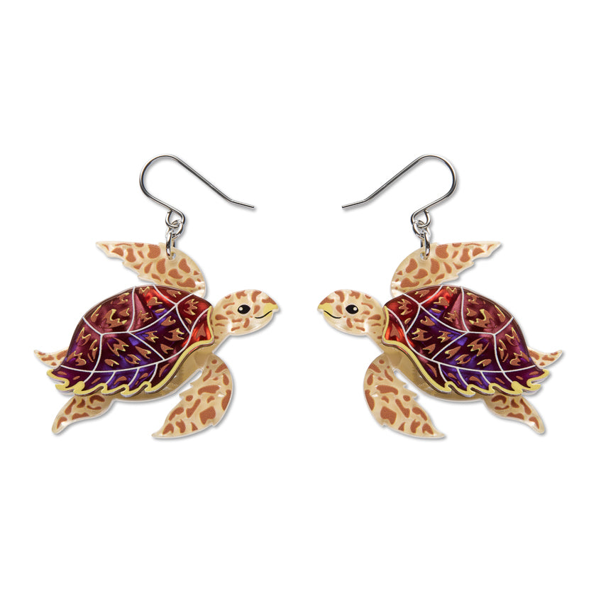 Erstwilder Earrings - The Rarest Kind | Hawksbill Turtle