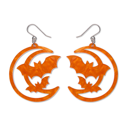Erstwilder Essentials - Midnight Mischief | Moon & Bat Orange