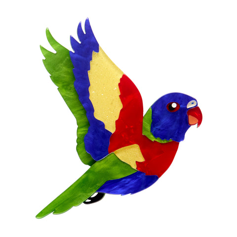 Erstwilder Brooch - Australiana | Lulu the Lorikeet